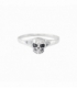 Bague Argent Crâne