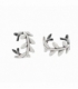 Cartilage Argent Feuilles Prix Paire