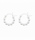 Aro Plata Bolas 14mm Precio Par