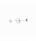 Pendiente Plata Estrella 4.5mm Precio Par