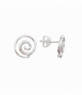 Pendiente Plata Espiral Ø11mm Precio Par