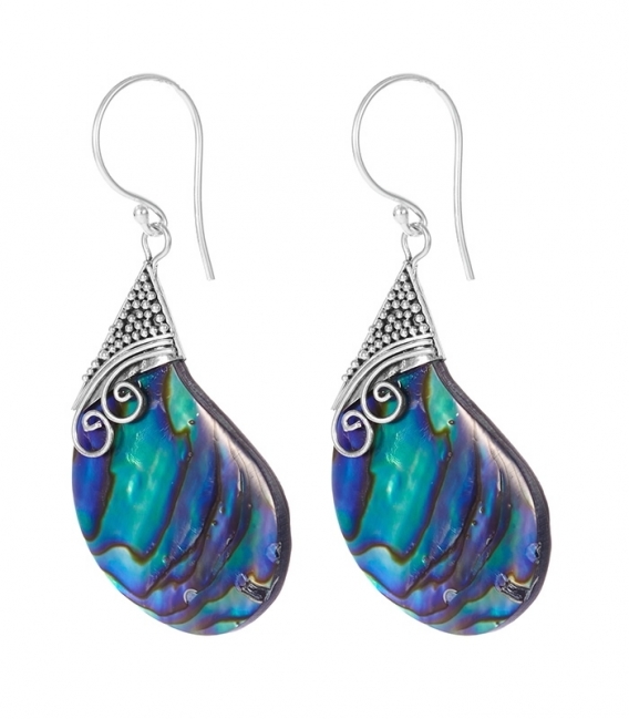 Boucle d'oreille Argent Pierre Filigrane Prix Paire