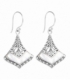 Pendiente Plata Filigrana Minerales Precio Par