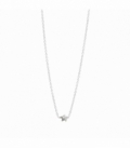 Collier Argent Étoile 40+3,5cm