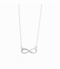 Gargantilla Plata Infinito 40+3cm