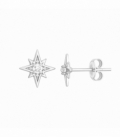 Pendiente Plata Estrella Circonitas Precio Par
