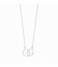 Gargantilla Plata Karma 40+3,5cm