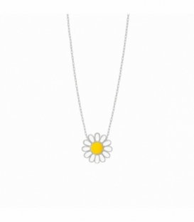 Gargantilla Plata Margarita 40+3.5cm