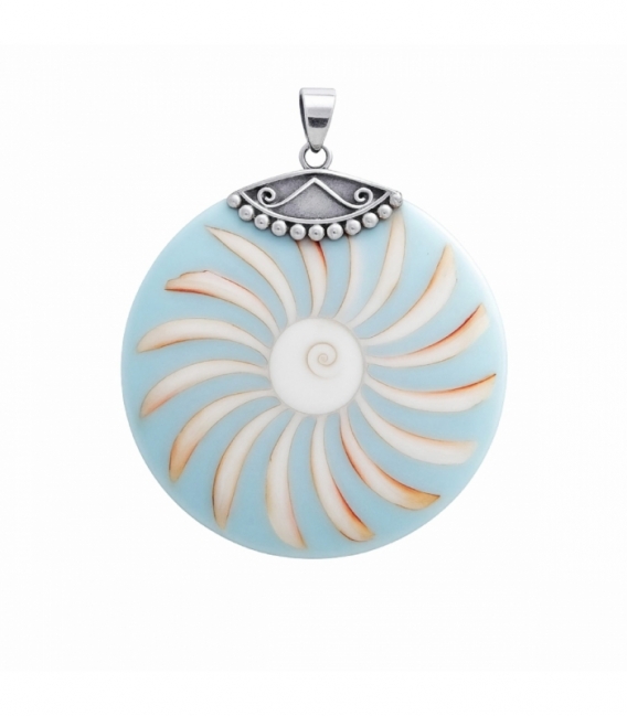 Colgante Disco Balines Shiva Ø46mm