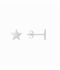 Boucles d’oreilles Argent Éloite Rhodium 5mm Prix Paire