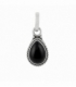 Colgante Plata Lagrima Piedra 18.6mm