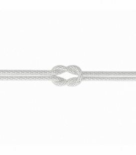 Bracelet Arngent Noeud Chaîne Coréenne 15+3cm