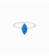 Anillo Plata Opalo Azul