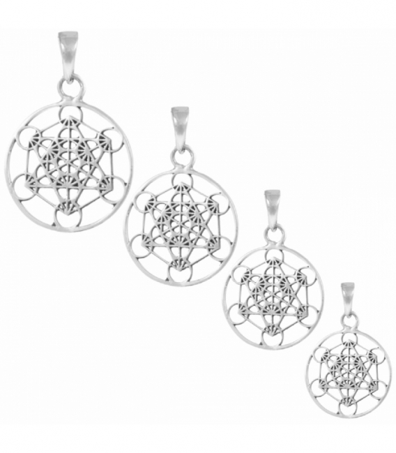 Colgante Plata Metatron