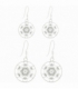 Boucle d'oreille Argent Métatron Prix Paire