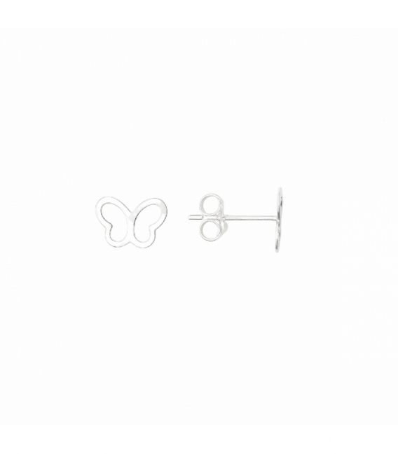 Boucles d'oreilles Argent Papillon Prix Paire