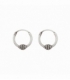 Créoles Argent Bali 10 X 1.2mm Prix Paire