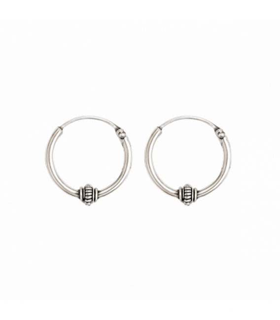 Aro Labrado Plata 12 X 1.2mm Precio Par