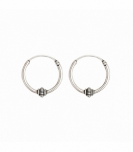 Aro Labrado Plata 12 X 1.2mm Precio Par