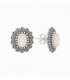 Boucles d'oreilles Argent Email