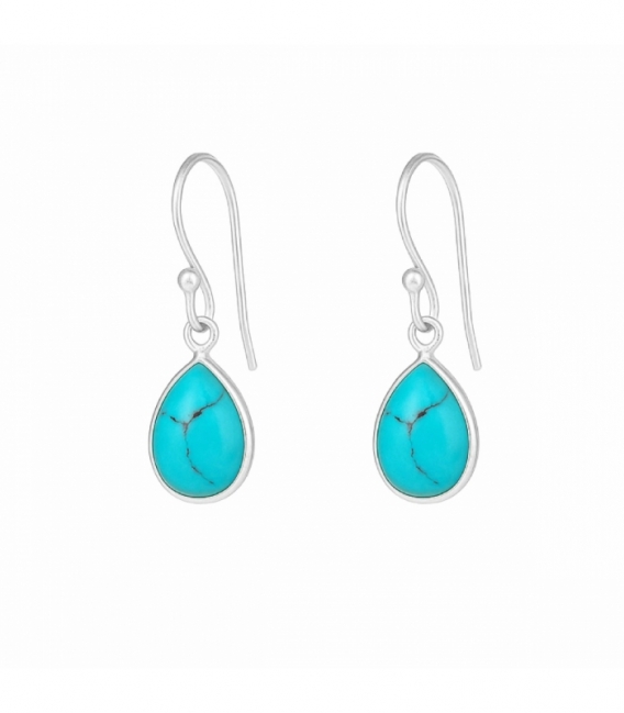 Boucles d'oreilles Argent Minéraux Déchirure 12mm Prix paire
