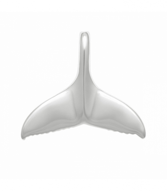 Colgante Plata Cola Ballena 27mm