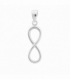 Pendentif Argent Infini 26mm