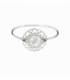 Bague Argent Mandala Nacre