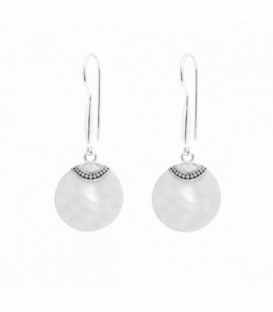 Pendiente Plata Nacar 34mm Precio Par