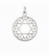 Colgante Plata Estrella David 23mm