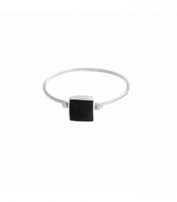 Anillo Plata Onix