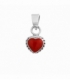 Colgante Plata Corazon 8mm