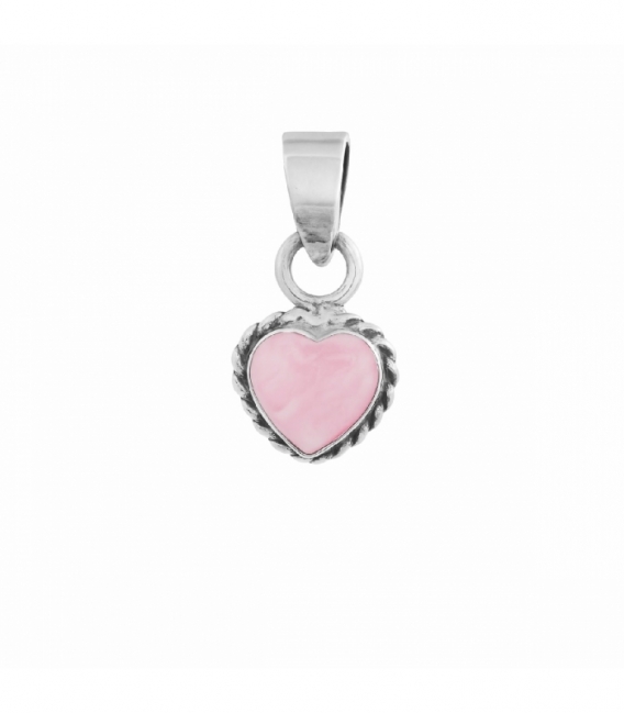Colgante Plata Corazon 8mm