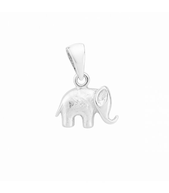 Colgante Plata Elefante 10mm