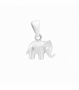Colgante Plata Elefante 10mm