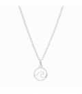 Collier Argent Vague 40+3,5cm