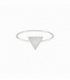 Bague Triangle Nacré