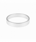 Anillo Plata Alianza Plana 4mm