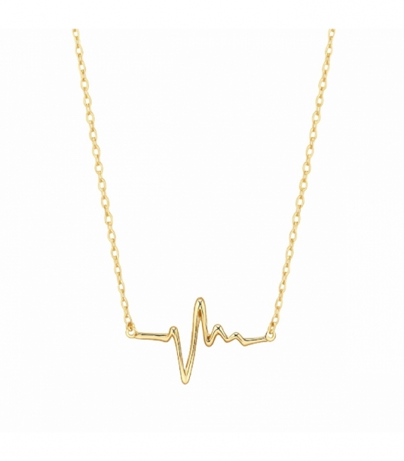 Collier Argent Electro 40+3cm Recouvert
