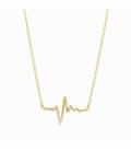 Collier Argent Electro 40+3cm Recouvert