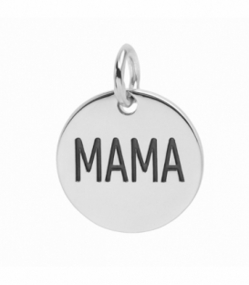 Colgante Plata Mama 14mm