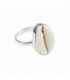 Bague Argent Coquillage
