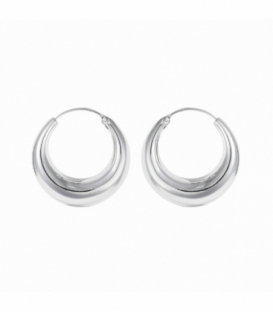 Aro Plata Pirata 22mm Precio Par