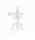 Colgante Plata Diablo del Timanfaya 19mm