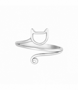 Anillo Plata Gato 148