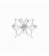Bague Argent Papillon
