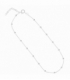 Tobillera Plata Cadena Bolitas 23+2,50cm