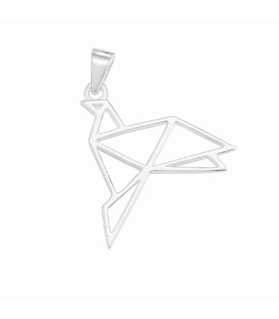 Colgante Plata Pajaro 2,60cm