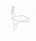 Colgante Plata Pajaro 2,60cm
