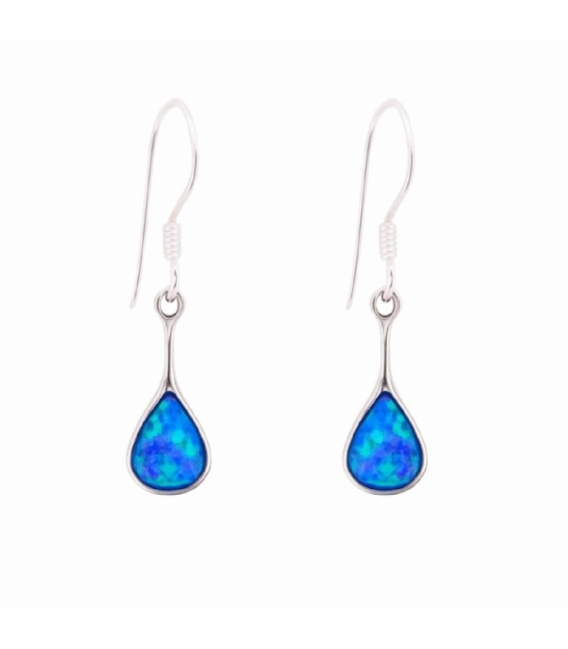 Boucle d'oreille Argent Goutte 15mm Prix Paire